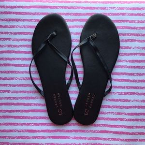 Woman’s flip flops